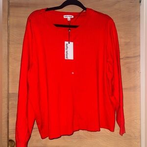 Kathy Ireland Red Sweater